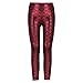 Autumn Baby Girls Bling Bling Mermaid Stretch Leggings Pants