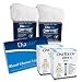 One Touch Ultra Test Strips Value Bundle: Includes 2 packs of 50-count Test Strips, 6 pair White Diabetic Socks and 1 30 Day Glucose Logbook