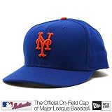 New York Mets Authentic Home Performance 59FIFTY On-Field Cap by New Era
