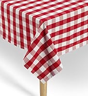 Pure Cotton Gingham Checked Dining Tablecloth