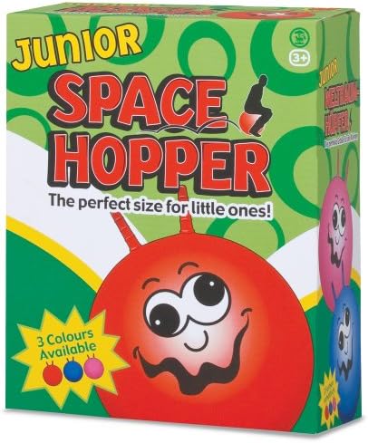 Junior Childrens Retro Space Whopper Hopper in Red - 45 cm