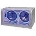 PYLE PLBWS210 Dual 10-Inch 1000 Watt Bandpass with Neon Woofer Rings