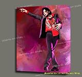 512HwR%2BeylL. SL160  MICHAEL JACKSON THIS IS IT ORG MIXED MEDIA PAINTING ON CANVAS W GALLERY WRAP STYLE 21X28X1.5