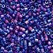 Miyuki Delica Seed Beads 15/0 Matte Cobalt Blue AB DBS864 4 Grams