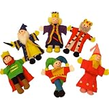 Bigjigs Toys Royalty Finger Puppets
