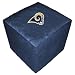 St. Louis Rams NFL Team Logo Cube Ottoman