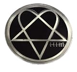 R128 HIM Flourish Belt Buckle Music Pop