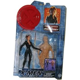 X-Men the Movie - Famke Janssen as Jean Grey with Mutated Senator Kelly