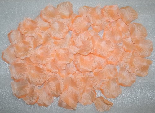Wholesale Lot 3000 PCS Peach Color Silk Rose Petals Wedding Flower Decoration Wf-035