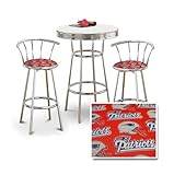 IMAGE OF Chrome Bar Table & 2 Chrome 29