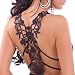 Sports : TATTOO NECK TOP SPITZEN R&Uuml;CKEN YOUNG FASHION GR.34,36,38