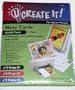 U Create It! 1/2 Fold Printable Note Cards for Ink Jet Printers: Gloss Finish, 20 Card count & Envelopes included