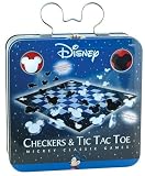 Friendly Games Mickey's Collection Checkers and Tic Tac Toe