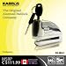 Kabrus Alarmed Disc Padlock / Motorbike Disc Alarm Lock / Secure Motorcycle Motor Bikes Scooter Bicycle 140 Db