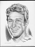 1974 Don Gullett Cincinnati Reds Lithograph