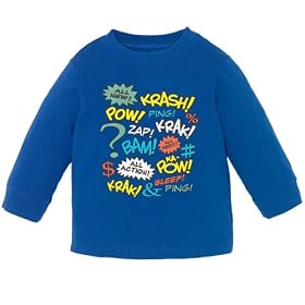 The Children's Place Boys Tough Comics Graphic Shirt Sizes 6m - 4t