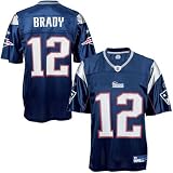 Reebok NFL Equipment New England Patriots #12 Tom Brady Navy Toddler Replica Football Jersey