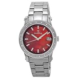 Just Bling Women's JB-6224-A Starlight Brown Mother-Of-Pearl Dial Diamond Watch