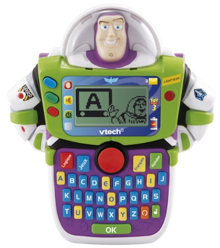 Vtech - 109405 - Jeu électronique - Ordinateur Enfant - Toy Story 3 - Genius Pocket - Buzz l'éclair
