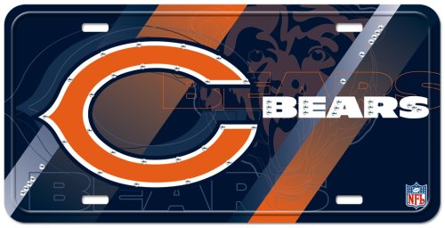 Chicago Bears Street Flair Plate