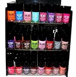 Best Buy Multi Layer 24 Piece Crackle Style Color Nail Lacquer Combo Set (1) + 6 Sets of Fruit Scented Nail Polish Remover