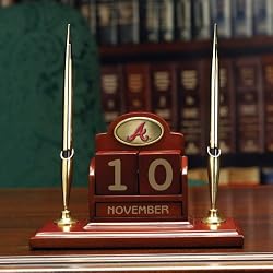 Atlanta Braves Team Perpetual Desk Calendar MLB Baseball Fan Shop Sports Team Merchandise
