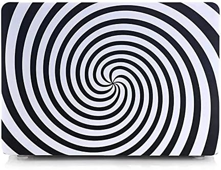 MKT The latest design hard case cover for Apple Macbook Laptop Computer Shell Protective Matte Finish Cover (Annual Ring, 13 inch Air)