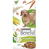Beneful Dry Dog Food, Healthy Weight with Real Chicken, 15.5-Pound Bag, Pack of 1