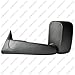Spec-D Tuning Black Power Heated Manual Fold Towing Mirrors Compatible with 1998-2001 Dodge Ram 1500, 1998-2002 Ram 2500 3500
