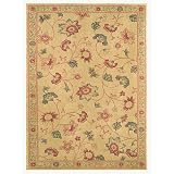 Natural Beauty Aura Floral Area Rug