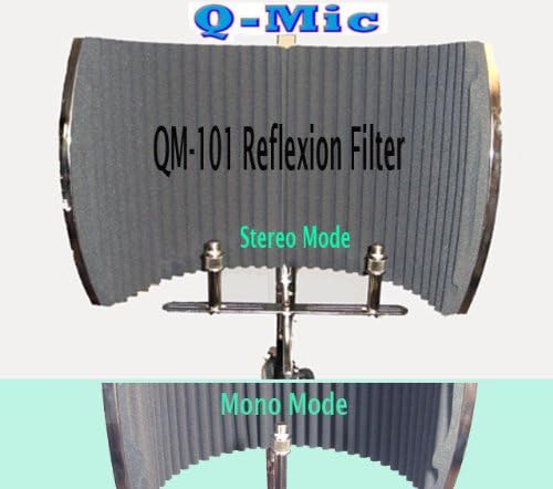 Q-Mic QM-101 Ultimate Stereo Reflexion Filter / Vocal Booth