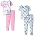 Peppa Pig Girls' 4 Piece Cotton Set