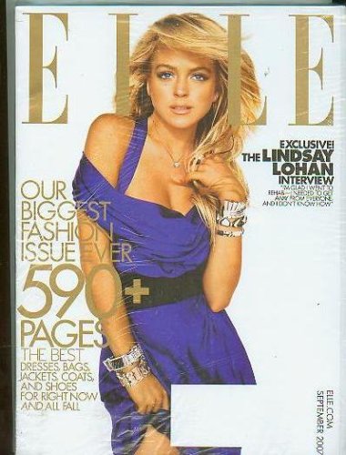Elle Magazine September 2007 - Lindsay Lohan