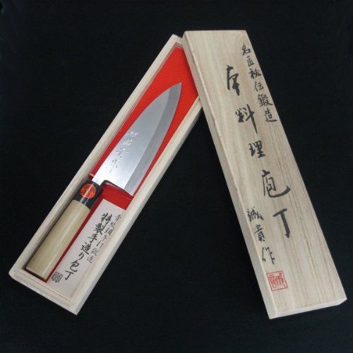 出刃包丁 田中一之刃物 诚贵作 カスミ 180mm