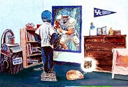 Kentucky Painting - Dream of Kentucky Football