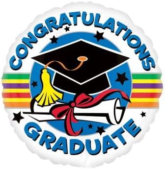 Congratulations Graduate 17-inch Foil Balloon