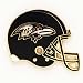 Baltimore Ravens Cloisonne Pin w/Jewelry Card