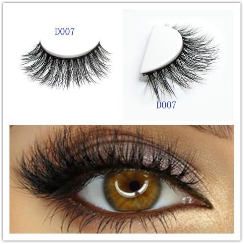 34 Model LUXURY 3D Mink Fur False Eyelashes Extensions 100% Hand Made 1Pair (D007)