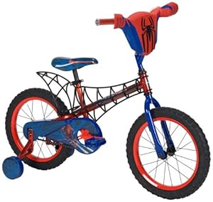 spiderman 16in bike