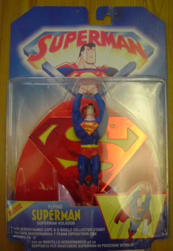 Childrens Toyshop  Toys : SUPERMAN ANIMATED SERIES FLYING SUPERMAN FIGURE