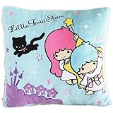 Amazon：ソフト　【リトルツインスターズ】スクエアクッション マジカル ブルー ☆サンリオ　ソフトクッションシリーズ