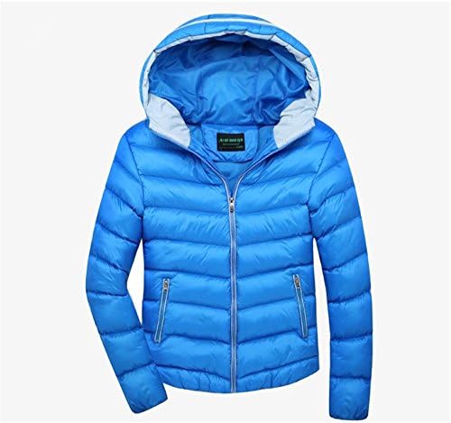 Men's Outerwear Jackets & Coats Boy's Cotton Padded Zip Quilted Light Hooded Sportswear