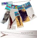The Da Bird Ultimate Fun Pack (Original 3 Foot Pole Da Bird Interactive Toy, 1 Original Refill, 1 Kitty Puff, 1 Sparkly, 1 Fun Fur, 1 Cat Catcher Refill & 1 Laser Pointer)!