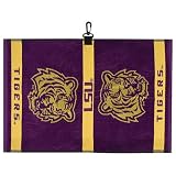 Team Effort LSU Tigers Woven Jacquard Towel