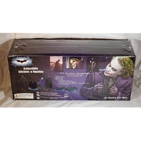 Batman: The Dark Knight Movie: Collectible Stickers and Figurines Box of 24