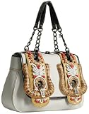 Fendi - Fendi B.Fendi Small White Nylon Bamboo Buckle Handbag 8BN165-WE4-F0CHU