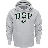 South Florida Bulls Grey Champion Powerblend® Hood