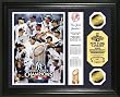 New York Yankees 09 World Series Champions 24kt Gold Coin Banner Photo Mint