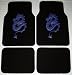 Dragon Blue Front & Rear Carpet Car Truck SUV Floor Mats