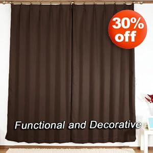 Pinch Pleated Thermal Insulated Blackout Curtain 84